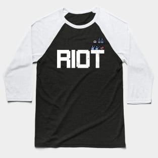 Riot Design Baseball T-Shirt